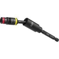 Douille r&eacute;versible &agrave; impact avec adaptateur pivotant, Hexagonale, Prise 1/4", 3 mr Solutions industrielles ALPHA