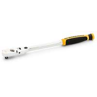 Cl&eacute; &agrave; cliquet &agrave; t&ecirc;te flexible verrouillable 120XP avec poign&eacute;e double mat&eacute;riau Solutions industrielles ALPHA