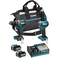 Ensemble doutils sans fil 40?Vmax XGT &agrave; moteur sans balais : visseuse &agrave; chocs et perceuse-visseuse &agrave; percussion, Lithium-ion, 40 V Solutions industrielles ALPHA