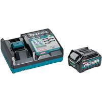 40Vmax XGT 2.5Ah Battery & Fast Charger Starter Kit, 40 V, Lithium-Ion Solutions industrielles ALPHA