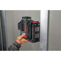 Laser dalignement/nivellement 360 connect&eacute; &agrave; faisceau vert &agrave; trois points Solutions industrielles ALPHA