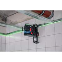 Laser dalignement/nivellement 360 connect&eacute; &agrave; faisceau vert &agrave; trois points Solutions industrielles ALPHA