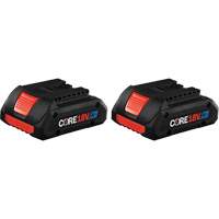 Batteries CORE18V &agrave; puissance avanc&eacute;e, Lithium-ion, 18 V, 4 A Solutions industrielles ALPHA