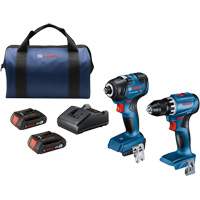 Ensemble de 2 outils, 18 V Solutions industrielles ALPHA