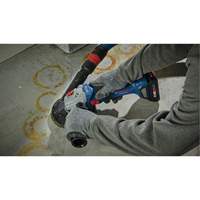 Rectifieuse angulaire sans balais avec interrupteur coulissant, Roue de 4-1/2", 18 V Solutions industrielles ALPHA