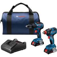 Ensemble de 2 outils, 18 V Solutions industrielles ALPHA