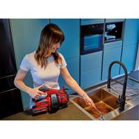 TE-DA 18/760 Li 18V Cordless Drain Auger (Tool Only), Powered, 25' Cable Length, 1/4" Cable Diameter Solutions industrielles ALPHA