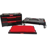 3-Piece Arx&reg; Dolly with Swivel Casters Set, 23-1/10" x 15" x 13-2/5", Black Solutions industrielles ALPHA