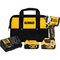 ATOMIC MAX* Cordless Impact Wrench With Hog Ring Anvil Kit, 20 V, 3/8" Socket Solutions industrielles ALPHA