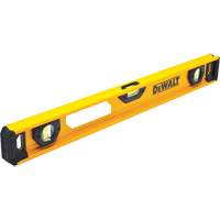 Premium Level, I-Beam, 2' L, Aluminum, 3 Solutions industrielles ALPHA