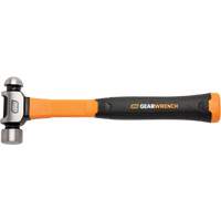 Ball Pein Hammer, 16 oz. Head Weight, Plain/Polished Face, Fibreglass Handle Solutions industrielles ALPHA