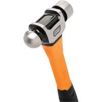 Ball Pein Hammer, 16 oz. Head Weight, Plain/Polished Face, Fibreglass Handle Solutions industrielles ALPHA
