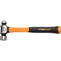 Ball Pein Hammer, 24 oz. Head Weight, Plain/Polished Face, Fibreglass Handle Solutions industrielles ALPHA