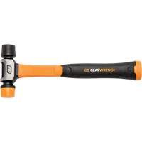 Soft Face Hammer, 16 oz. Head Weight, Plain Face, Solid Steel Handle, 12-1/4" L Solutions industrielles ALPHA
