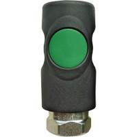 TOPQUIK S1 Ultraflo 7.8 mm Quick Coupler, Polyester Composite/Stainless Steel, 1/4", Female NPT, 174 PSI Solutions industrielles ALPHA