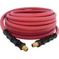 MAXPRO Rubber Hose, Air/Water, EPDM Rubber/Polyester, 3/8" dia. x 50', 300 psi, 1/4 NPT Solutions industrielles ALPHA
