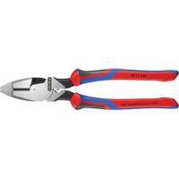 High Leverage Lineman's Pliers New England with Fish Tape Puller, Crimper & KNIPEXTEND Handle Solutions industrielles ALPHA