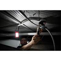Baladeuse magn&eacute;tique rechargeable &agrave; profil bas, DEL, 100/250/500 lumens, Boîtier en Plastique/Aluminium Solutions industrielles ALPHA