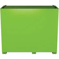 Armoire ventil&eacute;e pour le rangement d'&eacute;PI sur place, Acier, Vert lime haute visibilit&eacute; Solutions industrielles ALPHA