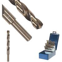 SST+ Reduced Shank Drill Bit, 17/32", High Speed Steel, 4-13/16" Flute, 135° Point Solutions industrielles ALPHA