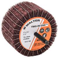 Meule &agrave; lamelles abrasives Two-In-One Solutions industrielles ALPHA