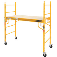 &eacute;chafaudages mobiles - &eacute;chafaudage maxi carr&eacute;, Cadre Acier, 74" p x 74" h Solutions industrielles ALPHA