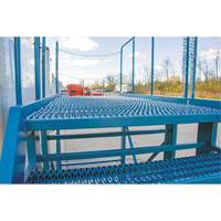 Snow Ladder, Steel, 10 Steps, 99" H, 85-1/2" D, 48" Step, Serrated Solutions industrielles ALPHA