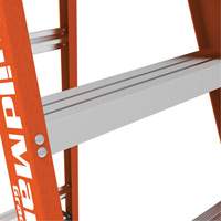 Escabeau, 12', Fibre de verre, Capacit&eacute; 375 lb, Type 1AA Solutions industrielles ALPHA