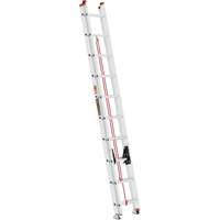 &eacute;chelle coulissante Jobsite Series, Cap 200 lb, 20' h, Calibre 3 Solutions industrielles ALPHA