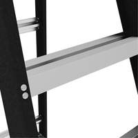 Escabeau avec plateau &agrave; peinture, 10', Fibre de verre, Capacit&eacute; 250 lb, Type 1 Solutions industrielles ALPHA