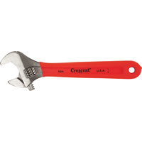 Crescent Adjustable Wrenches, 4" L, 1/2" Max Width, Chrome Solutions industrielles ALPHA