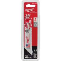 Sawzall&reg; Reciprocating Saw Blades, Bi-Metal, 24 TPI, 4" L x 3/4" W Solutions industrielles ALPHA