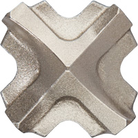 MX4 4-Cutter Rotary Hammer Drill Bit, 7/8", SDS-Plus Shank, Carbide Solutions industrielles ALPHA