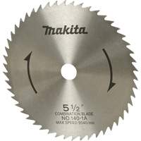 Lame de scie circulaire de haute qualit&eacute;, 5-1/2", 50 dents Solutions industrielles ALPHA