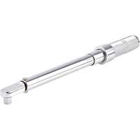 Cl&eacute; dynamom&eacute;trique microm&eacute;trique &agrave; t&ecirc;te fixe, &agrave; cliquer, Entraînement 3/8" carr&eacute;, 16-80 lb-pi Solutions industrielles ALPHA