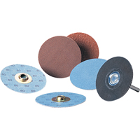 Disque &agrave; changement rapide Standard Abrasives, 3" dia., Grain P240, Oxyde d'aluminium Solutions industrielles ALPHA