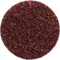 Disque de conditionnement de surface &agrave; remplacement rapide Standard Abrasives, 2" dia., Grain Moyen, Oxyde d'aluminium Solutions industrielles ALPHA