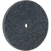 Meule homog&egrave;ne &agrave; faible densit&eacute; de s&eacute;rie 500 Standard Abrasives, 3" x 1/4", Arbre de 1/4", Grain de Fin, Carbure de silicium Solutions industrielles ALPHA