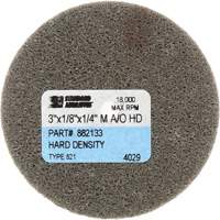 Disque unitaris&eacute; Standard Abrasives, 3" x 1/4", Arbre de 1/4", Grain de Fin, Oxyde d'aluminium Solutions industrielles ALPHA