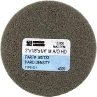 Disque unitaris&eacute; Standard Abrasives, 3" x 1/8", Arbre de 1/4", Grain de Moyen, Oxyde d'aluminium Solutions industrielles ALPHA