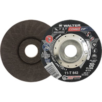 Meules &agrave; tronçonner renforc&eacute;es pour meuleuse &agrave; angle droit - Combo Zip, 4-1/2" x 5/64", Arbre de 7/8", Type 27 Solutions industrielles ALPHA