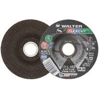 FLEXCUT Grinding Wheel, 4-1/2", 36 Grit, Aluminum Oxide, 7/8", 13300 RPM, Type 29 Solutions industrielles ALPHA