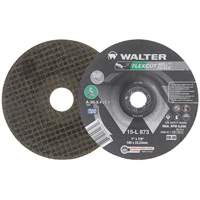 FLEXCUT MILL SCALE Grinding Wheel, 7", 36 Grit, Aluminum Oxide, 7/8", 8600 RPM, Type 29 Solutions industrielles ALPHA