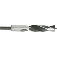 Brad Point, Wood Drills, 1", 8-5/8" Length, 1/2" Shank Solutions industrielles ALPHA