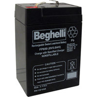 Sealed Lead Acid Batteries, 6 V, 5 Ah Solutions industrielles ALPHA