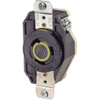 Single Flush 2-Pole 3-Wire Grounding  Receptacle Solutions industrielles ALPHA