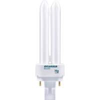 Lampe fluorescente compacte &agrave; tube double Dulux D/E, D (T4), 13 W, 4100 K, Base G24Q-1, 20 000 h Solutions industrielles ALPHA