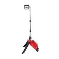 Tour d'&eacute;clairage double de chantier M18 Rocket avec cl&eacute; unique, DEL, 60 W, 5400 lumens, Boîtier en Plastique Solutions industrielles ALPHA