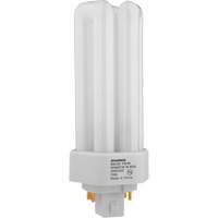 Lampe fluorescente compacte &agrave; tube triple Dulux D/E/IN Amalgam, T (T4), 42 W, 3500 K, Base G24Q-4, 16 000 h Solutions industrielles ALPHA