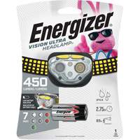 Vision Ultra Industrial Headlamp, LED, 450 Lumens, 2 Hrs. Run Time, AAA Batteries Solutions industrielles ALPHA